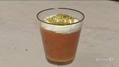 Polpa di cachi e panna montata