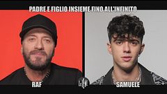 Raf e figlio, insieme "all'infinito": l'intervista doppia