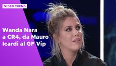 Wanda Nara a CR4, da Mauro Icardi al GF Vip