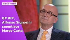 GF VIP, Alfonso Signorini smentisce Marco Carta
