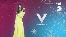 Federica Panicucci e il compagno Marco e gli altri ospiti di Saabto 21 dicembre a Verissimo