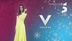 Federica Panicucci e il compagno Marco e gli altri ospiti di Saabto 21 dicembre a Verissimo