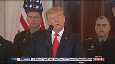 Trump: "Nessuna vittima per i raid iraniani, ora altre sanzioni"