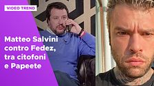 Matteo Salvini contro Fedez, tra citofoni e Papeete