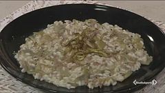 Risotto con carciofi e salsiccia