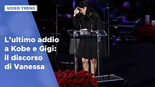 L'ultimo addio a Kobe e Gigi Bryant: il discorso di Vanessa