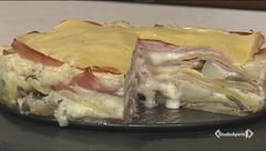 Millefoglie di gorgonzola e mortadella