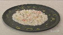 Risotto limone e gamberi