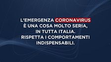 Emergenza Coronavirus: rispetta i comportamenti indispensabili!