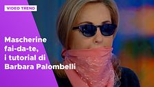 Mascherine fai-da-te, i tutorial di Barbara Palombelli