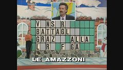L'incidente delle "Amazzoni" a La ruota della fortuna