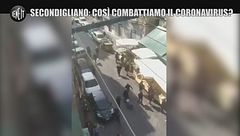 Napoli e il coronavirus. Mercato frequentato, nonostante la quarantena