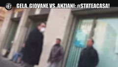 Coronavirus, ragazza agli anziani: "State a casa!"