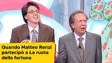 Quando Matteo Renzi partecipò a La ruota della fortuna