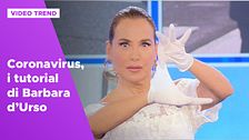 Coronavirus, i tutorial di Barbara d'Urso