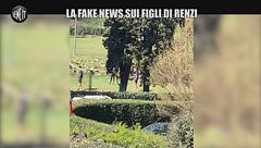 La fake news sui figli di Renzi