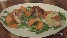 Involtini di pollo ai tre ripieni
