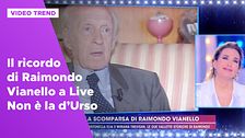 Il ricordo di Raimondo Vianello a Live - Non è la d'Urso