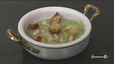 Vellutata di broccoli e fagioli cannellini