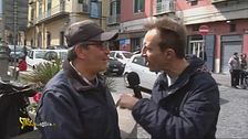 Striscioni polemici