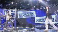 Ingresso in studio di Ficarra e Picone