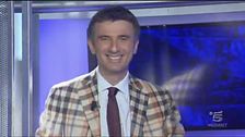 Ingresso in studio di Ficarra e Picone