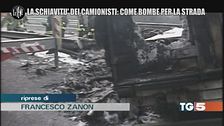 PELAZZA: La schiavitù dei camionisti: come bombe per la strada
