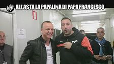 All'asta la papalina di Papa Francesco