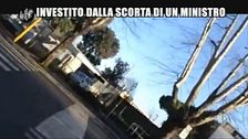 CALABRESI: Investito dalla scorta di un Ministro