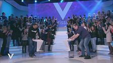 Maria e Gonzalo insieme a Verissimo