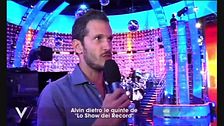 Alvin dietro le quinte de "Lo Show dei Record"