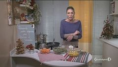 Ravioli di zucca con crema di zucca e spinaci