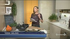 Risotto ai carciofi con cialde di formaggio e crema di zafferano