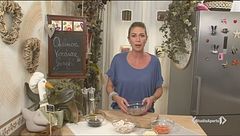 Quinoa, verdure e funghetti