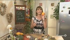 Tortino con il cuore morbido di cioccolato e arancia