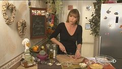 Garganelli gorgonzola, curry e speck croccante