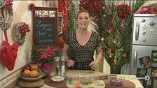 Zuppa d'orzo con lenticchie e cavolo rosso