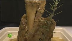 Risotto al cremoso di capra e stinco