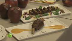 Prosciuttino di gallina bianca con ramasin e mele