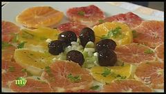 L'insalata di arance tradizionale