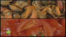 Stroncature con bergamotto e cozze