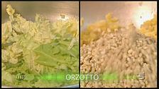 Orzotto  verza e costine