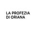 La profezia di Oriana - 15 settembre