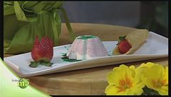 Mousse al Parmigiano e fragole