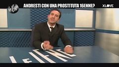 VIVIANI: Andresti con una prostituta 16enne?