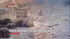Il vulcano in eruzione