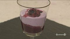 Mousse di frutti di bosco