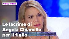 Le lacrime di Angela da Mondello per il figlio
