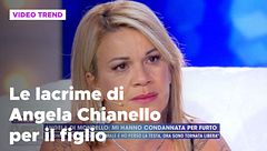 Le lacrime di Angela da Mondello per il figlio