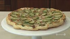 Torta salata rovesciata con cavolini di Bruxelles